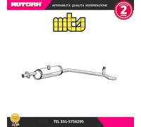 66200 Silenziatore posteriore adatto a Suzuki Sj 410 (MARCA MTS)..