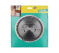 6646000 sega circolare Ø: 184 mm Øffn: 16 mm W: 2,4 mm denti: 22 WOLFCRAFT