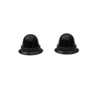 665 Super Silicone Nipple Suckers with Travel Case Black