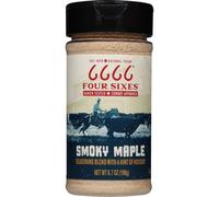 6666 Four Sixes Smoky Maple Seasoning, 6.7 Ounce