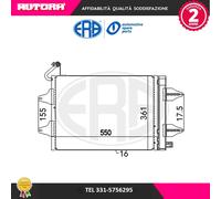 667017 Condensatore, Climatizzatore (MARCA ERA)..