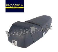 6694 - SELLA SELLONE SUPER CORSA NERA VESPA 125 150 200 PX FRENO A DISCO