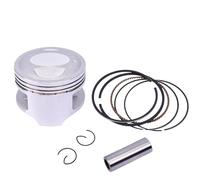 66mm 66. 25mm 66. 5mm 66. 75 mm 67 mm STD +25 +50 +75 +100 Kit pistone e anello compatibile con OEM 12111-42A20-0F0 12140-42A01-000 Adatto motori motociclisti(1x 0.50 Piston Ring)