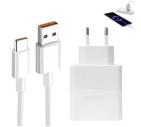 66W Caricatore Per Honor Magic 7 Lite, 66W Supercharge Caricabatterie Rapido Con Cavo Di Ricarica USB C 6a 1m, Caricatore Veloce Compatibile con Honor Magic7 6 5 4 Lite Pro 90 70 Lite 200 X8a X8b