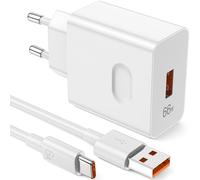 66W per Super-Charge Caricabatterie per Honor Magic7 6 Lite 90 Lite 400 200 Lite X8a X8b, 6A Cavo di ricarica USB C Adattatore di alimentazione per HONOR 90 80Lite X9b per HONOR Magic7 6 5 4 Lite Pro
