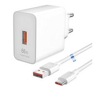 66W SuperCharge Caricabatterie per Honor Magic 6 Lite 200 Lite 90 Lite X8a X8b,66W Caricatore Rapido con 6A Cavo USB C 2M USB C Adattatore di alimentazione per HONOR 90 70 Lite X9b per HONOR Magic 6