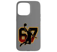 67 Basket Meme Slam Dunk Posizione Sei Sette Gioco Trendy Custodia per iPhone 15 Pro Max
