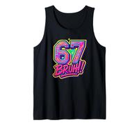 67 Bruh Aesthetic Viral Slang Youth, Culture Meme Design Canotta