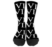 67 Calzini Uomo Donna 6 7 Meme Novità Calzinis Novità Sei Sette Design Calzini Divertenti Calzinis Da Baseball Traspiranti Per Compleanni, Escursioni, Palestra, Viaggi, Sport