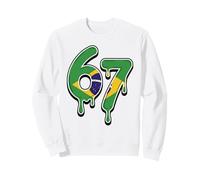 67 Canada Six Seven Bandiera Canadese Felpa