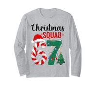 67 Christmas Squad - Cappello da Festa di Natale in Famiglia Maglia a Manica
