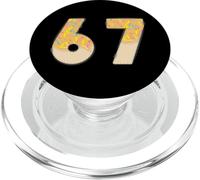 67 Ciambella Stile Numero Grafica Illustrata Giocosa PopSockets PopGrip per MagSafe
