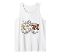 67 Coniglietto Pasquale Pulcino Cioccolato Dolce Numero Canotta