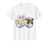 67 Coniglietto Pasquale Pulcino Cioccolato Dolce Numero Maglietta