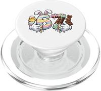 67 coniglietto pasquale pulcino cioccolato dolce numero PopSockets PopGrip per MagSafe