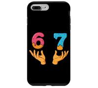 67 Costume d'Halloween Duo de numéros 6 et 7 assortis Custodia per iPhone 7 Plus/8 Plus