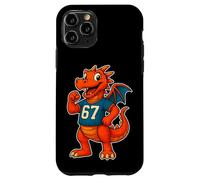 67 drago rosso sei sette tendenza divertente Custodia per iPhone 11 Pro