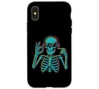 67 Emote Skeleton Six Seven 7endy 6 7endy 67 Meme Funny 6 7 Custodia per iPhone X/XS
