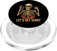 67 Emote Skeleton Six Seven Let's Get Sendy 67 Meme Funny 67 PopSockets PopGrip per MagSafe