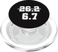 67 Funny Runner Marathon 6.7 Miles Corsa Corsa Corsa Gen Z PopSockets PopGrip per MagSafe