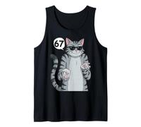 67 Gatto Meme Mani Movimenti Bambini Adolescenti Giovani Adulti Gen Alpha Canotta