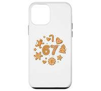 67 Gingerbread Cookies Meme Funny Six Seven Alpha Slang Custodia per iPhone 12 mini