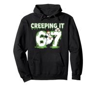 67 Halloween Costume 6 7 Meme Get Sendy Gen Alpha Slang 6 7 Felpa con Cappuccio