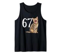 67 Laughing Cat Design Meme Grafica Divertente Canotta