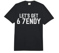 67 Let's Get Sendy 6 7 Ragazzi Ragazze Sei Sette Bambini Uomini Donne Comfort Colors Adult Heavyweight T-Shirt