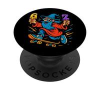 67 mago skateboard sei sette gelato gocciolante PopSockets PopGrip Adesivo