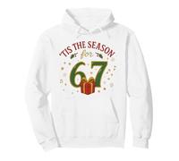 67 Meme Christmas è la Stagione - Six Seven Gen Alpha Z Felpa con Cappuccio