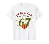67 Meme Christmas è la Stagione - Six Seven Gen Alpha Z Maglietta