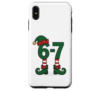 67 Meme Christmas Elf Holiday - Six Seven Gen Alpha Z Custodia per iPhone XS Max
