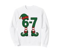 67 Meme Christmas Elf Holiday - Six Seven Gen Alpha Z Felpa