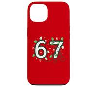67 meme Christmas Lights Holiday - Six Seven Gen Alpha Z Custodia per iPhone 13