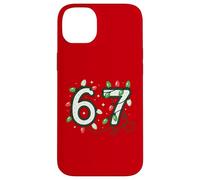 67 meme Christmas Lights Holiday - Six Seven Gen Alpha Z Custodia per iPhone 14 Plus