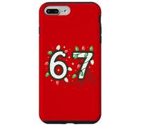 67 meme Christmas Lights Holiday - Six Seven Gen Alpha Z Custodia per iPhone 7 Plus/8 Plus