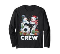 67 Meme Christmas Six Seven Crew Celebrazione Natalizia Maglia a Manica