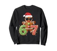 67 Meme Christmas Six Seven Gingerbread Christmas Celebration Felpa