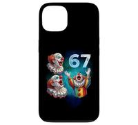 67 Meme Clown Ulula alla Luna Sei Sette Custodia per iPhone 13