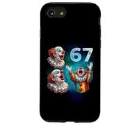67 Meme Clown Ulula alla Luna Sei Sette Custodia per iPhone SE (2020) / 7/8