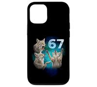 67 Meme Coyote Ulula alla Luna Sei Sette Custodia per iPhone 12/12 Pro