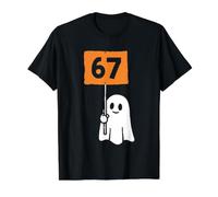 67 Meme Divertente Sei Sette Halloween Maglietta con Stampa Grafica Economica