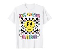 67 Meme Gen Alpha Slang 6 7 Sei Sette Bruh Ragazze Divertenti Bambini Maglietta