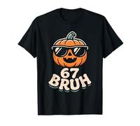 67 Meme Halloween Bruh Pumpkin 6 7 Sei Sette Divertenti Bambini Ragazzi Maglietta