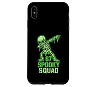 67 Meme Halloween Skeleton 6 7 Brainrot Six Seven Bambini Ragazzi Custodia per iPhone XS Max