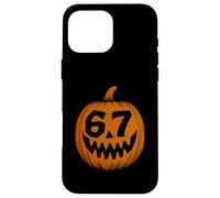 67 Meme Halloween Zucca 6 7 Brainrot Sei Sette Ragazzi Adolescenti Custodia per iPhone 16 Pro Max