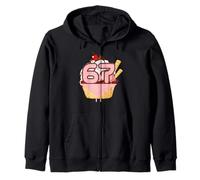 67 Meme Ice Cream Drip Six Seven Gen Alpha Slang Vibes Felpa con Cappuccio