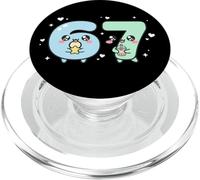 67 Meme Kawaii 67 Meme Fun Six Seven 6 7 Meme PopSockets PopGrip per MagSafe