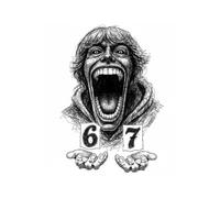 67 Meme Lined Notebook Funny Six Seven Journal: A Hilarious Lined Notebook for Meme Lovers and Laugh Seekers